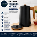 Salter Toronto 1.7L Kettle 3kw Rapid Boil Limescale Filter Water Level Indicator
