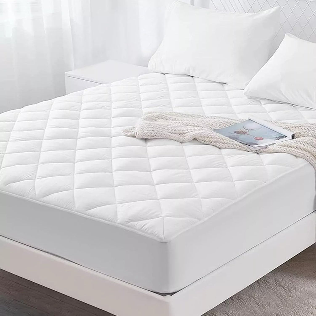 Imperial Rooms King Size Mattress Protector 137x190+30cm Deep Fitted Stretch New