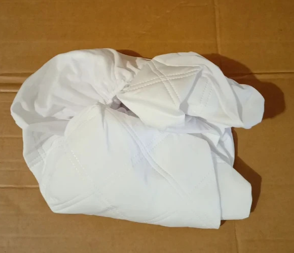 Yoofoss Cot Bed Mattress Protector Waterproof 120x60cm Breathable White New
