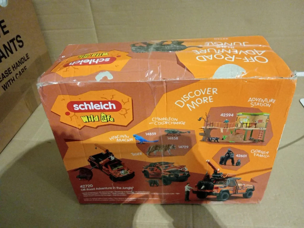 Schleich Wild Life Animal Rescue Toy Playset Truck Interactive Play 5+ 42720 New