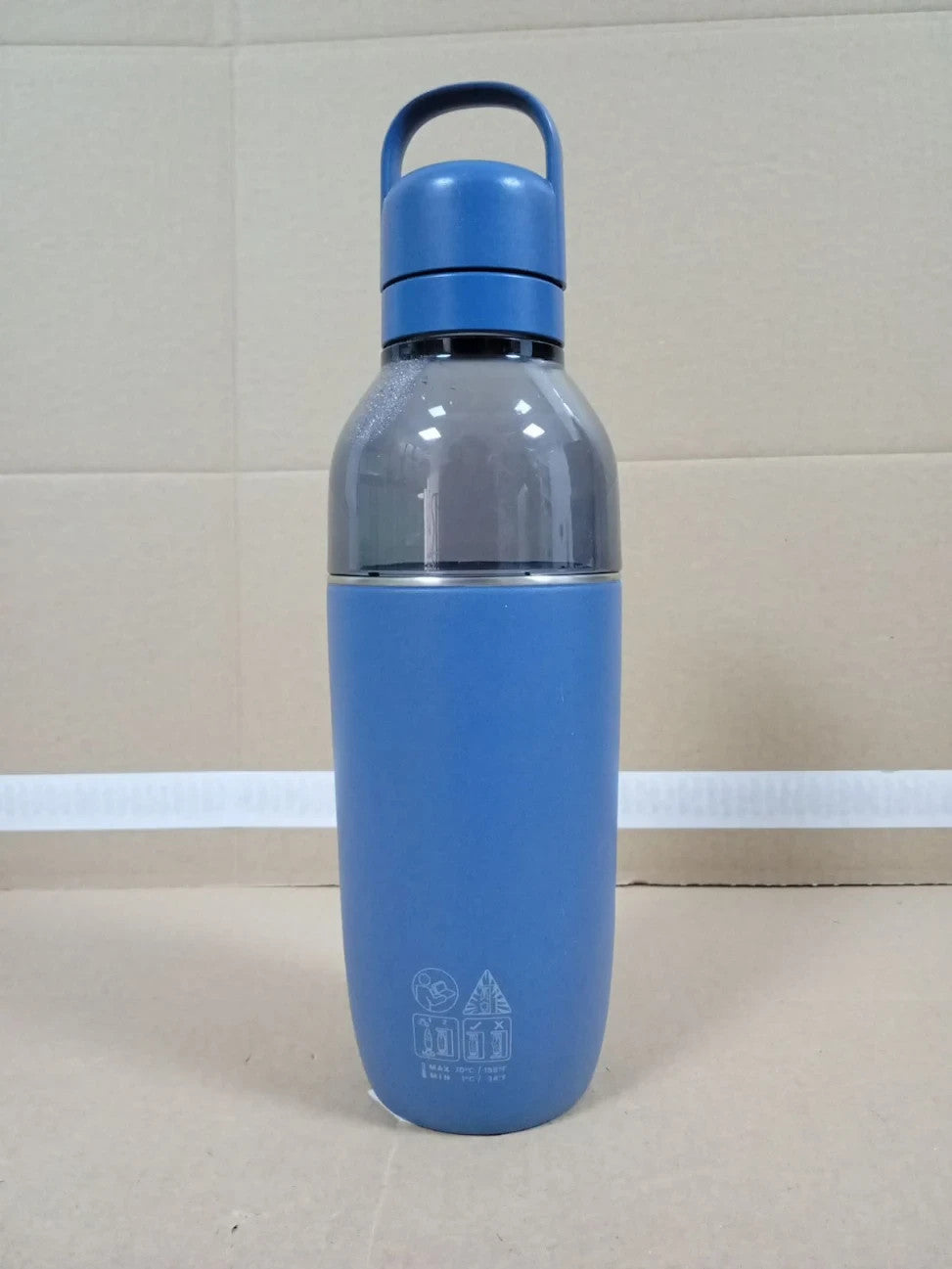 Sodastream Fizz & GO Easy Mix Storm Blue Stainless Steel 0.9L 1 Pack