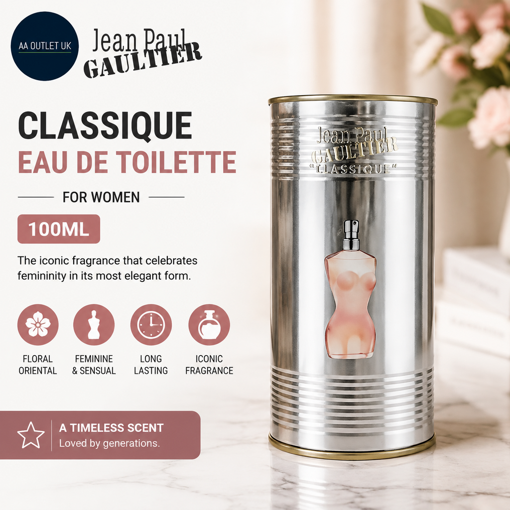 Jean Paul Gaultier Classique Eau de Toilette EDT Women Fragrance 100ml New