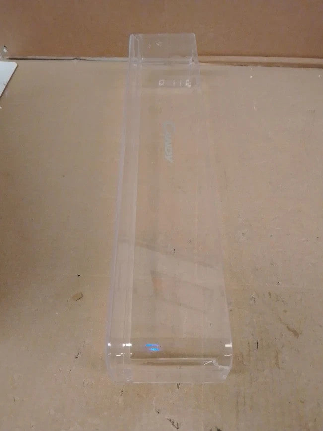 Candy 43011671 Food Bottle Holder Shelf Refrigerator Plastic Clear 8x17x9cm