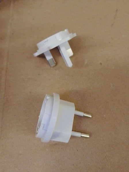 Yale AC Power Wired Adapter EU UK Modules Continuous Supply 8m Cable New