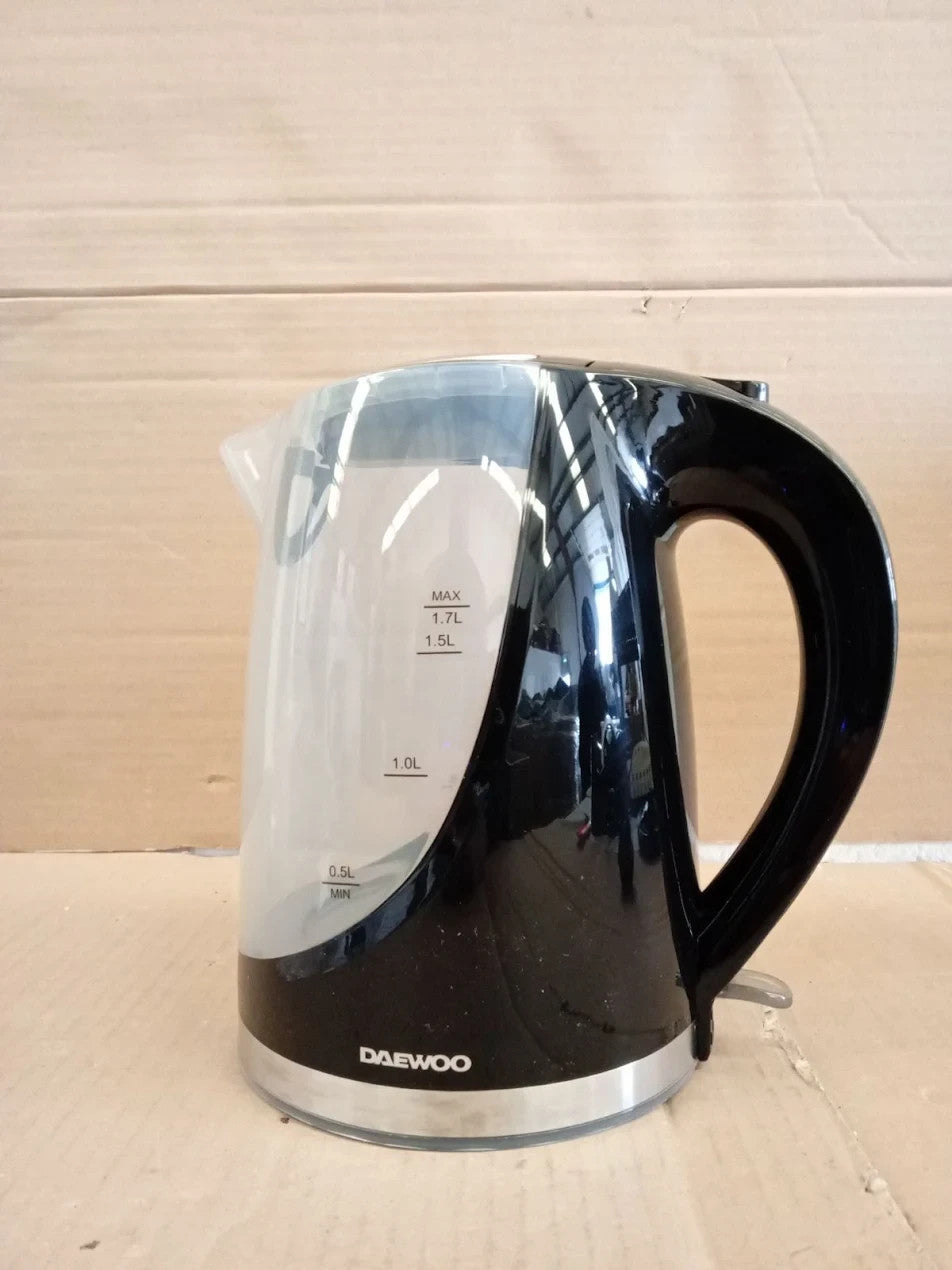 Daewoo LED Kettle Colour Changing Kettle LED Illumination When Boiling 360° 1.7L
