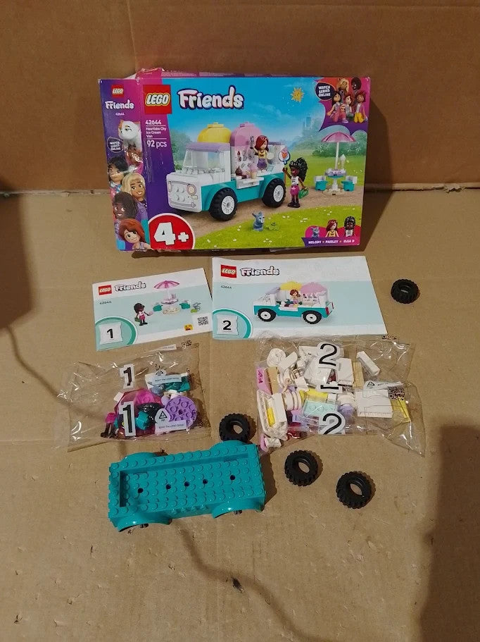 Lego Friends Heartlake City Ice Cream Van Toy Creative Pretend 42644 4+ New