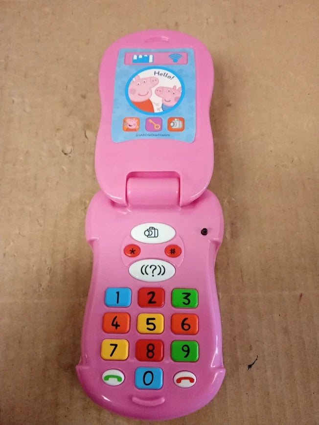 Peppa Pig PP06 Peppa Flip Learn Toy Phone Kids Interactive Learning Child 3+