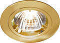Knightsbridge IP20 230V 12V GU10 MR16 Recessed Fixed Twist Lock Aluminium New