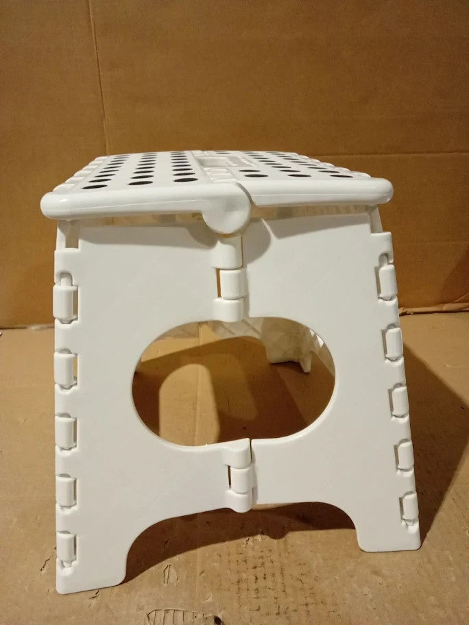 Keplin 11in Heavy Duty Folding Step Stool Non Slip Foldable Footstool For Kids