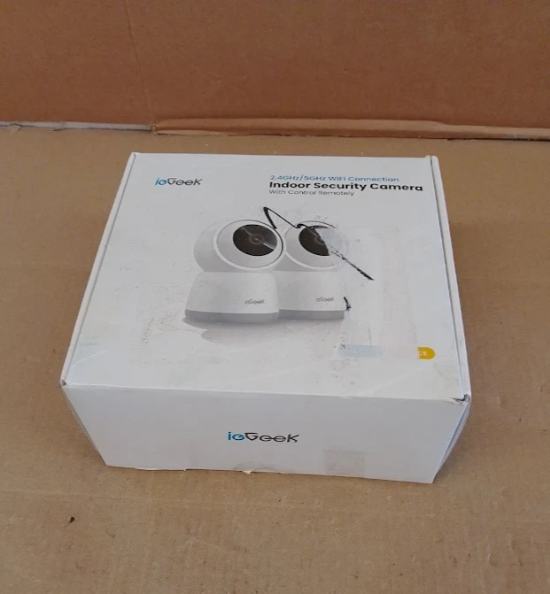 IeGeek 2K 3MP Indoor WiFi Security Camera 2 Pieces PTZ Camera Alexa Auto Track