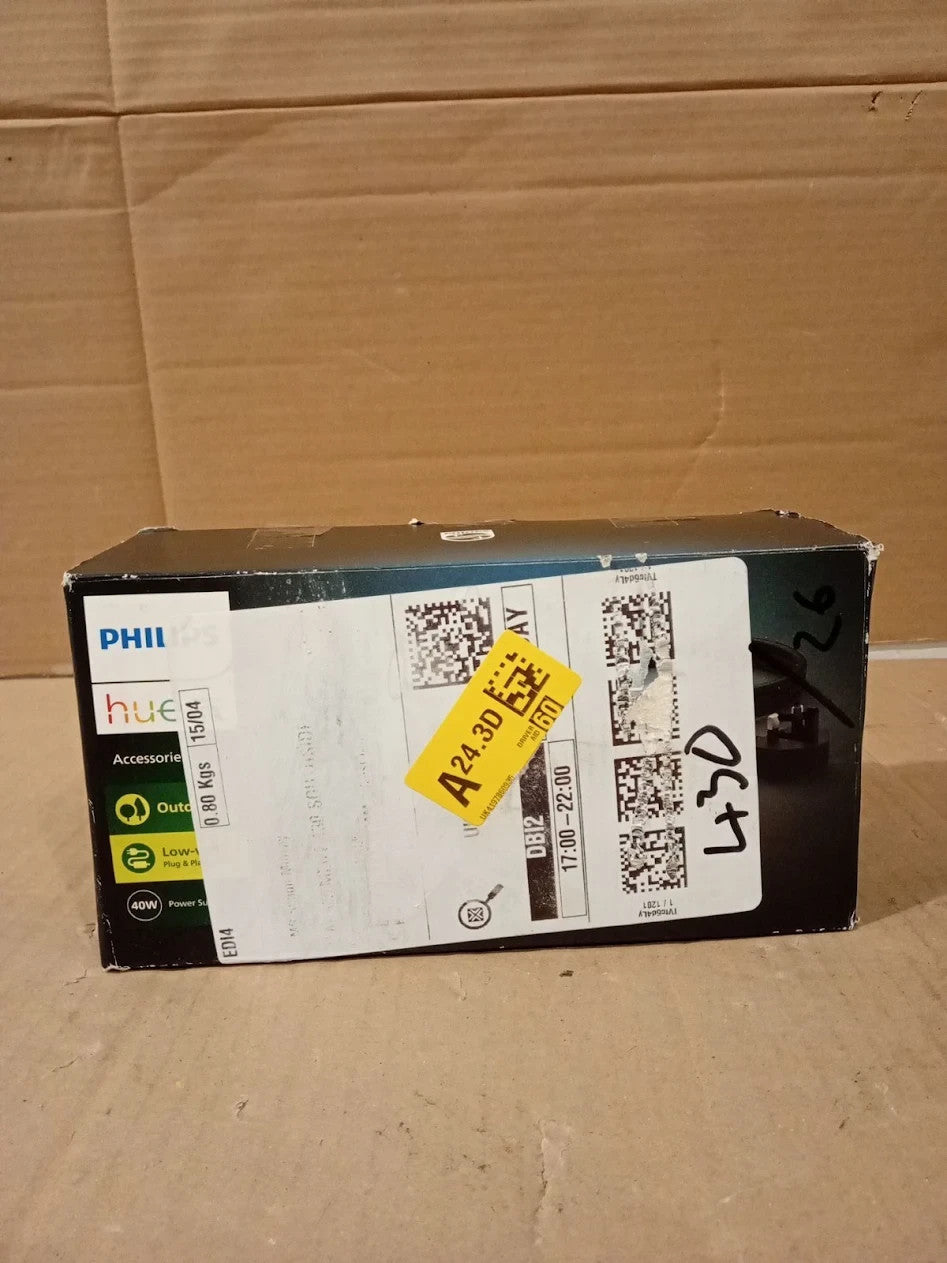 Philips Hue Low Voltage Outdoor 40W PSU Power Supply Unit Black Energy Class A