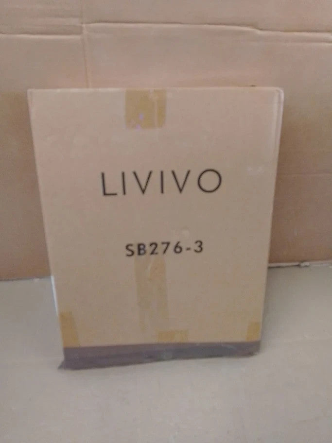 Livivo Set 3 Storage Bags Boxes Organizer Double Opening Zips Clear Windows New