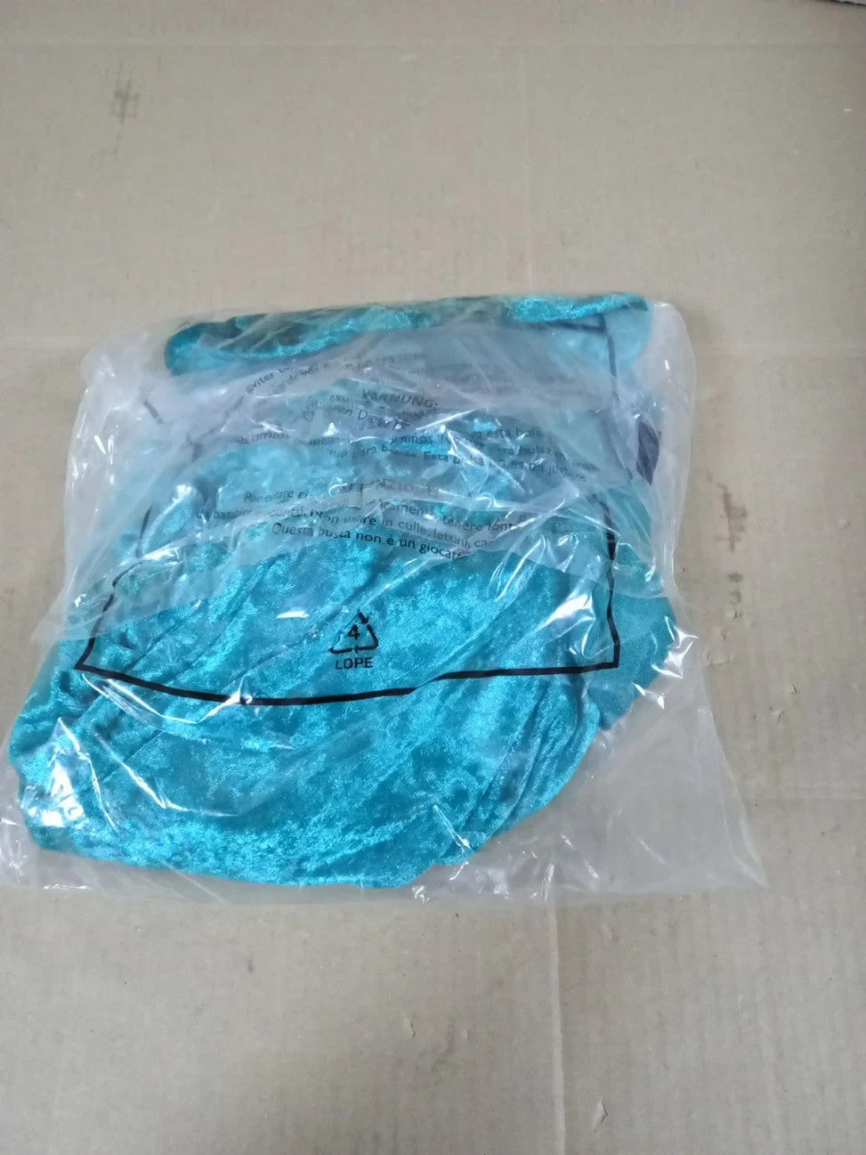 Crushed Velvet Velour Fabric Material Emerald 1m 150x100cm 100% polyester New