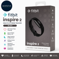 Fitbit Inspire 2 Health Fitness Tracker 24/7 Heart Rate Black Oval 0.72in