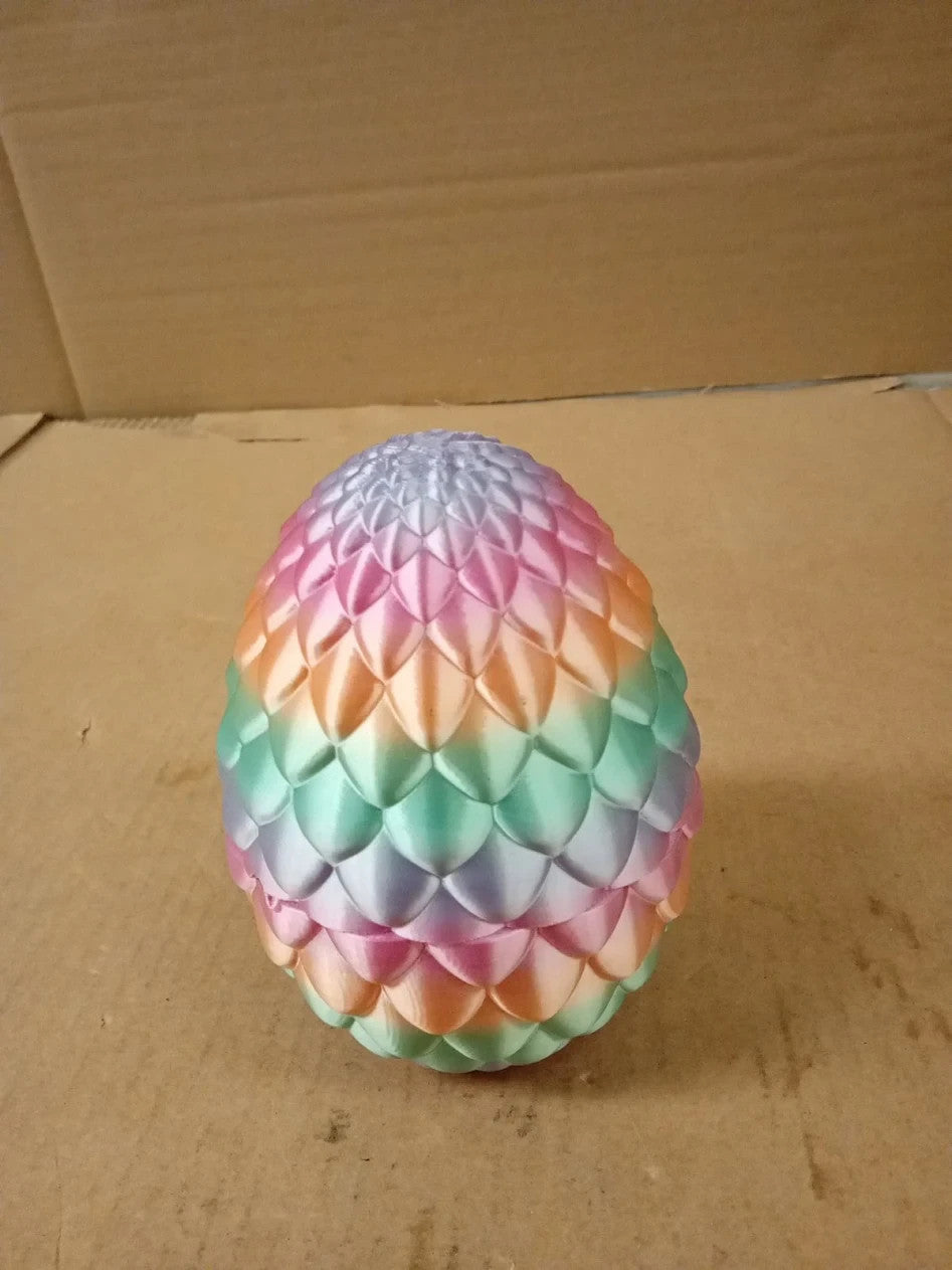NnOuOnn 3D Printed Snake Egg Animals Fidget Toys Large Long 17.7in Articular
