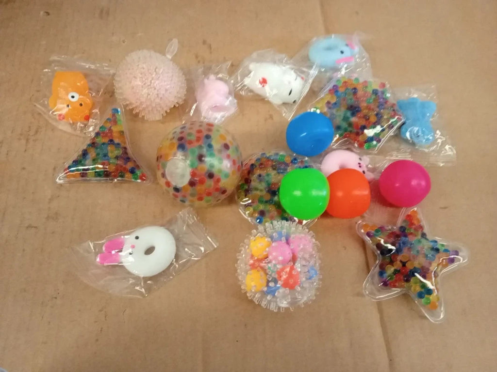 Sensory Squish Set Fidget Toys Stress Balls Relief Sensory Play Gift Kids Design