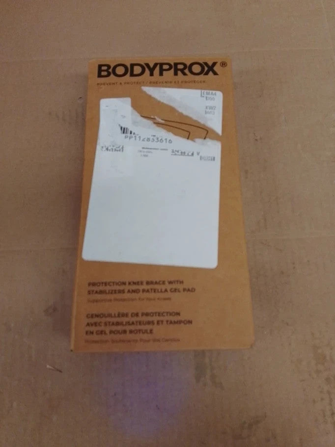 Bodyprox Knee Brace Side Stabilizers Patella Gel Pads Support XS New