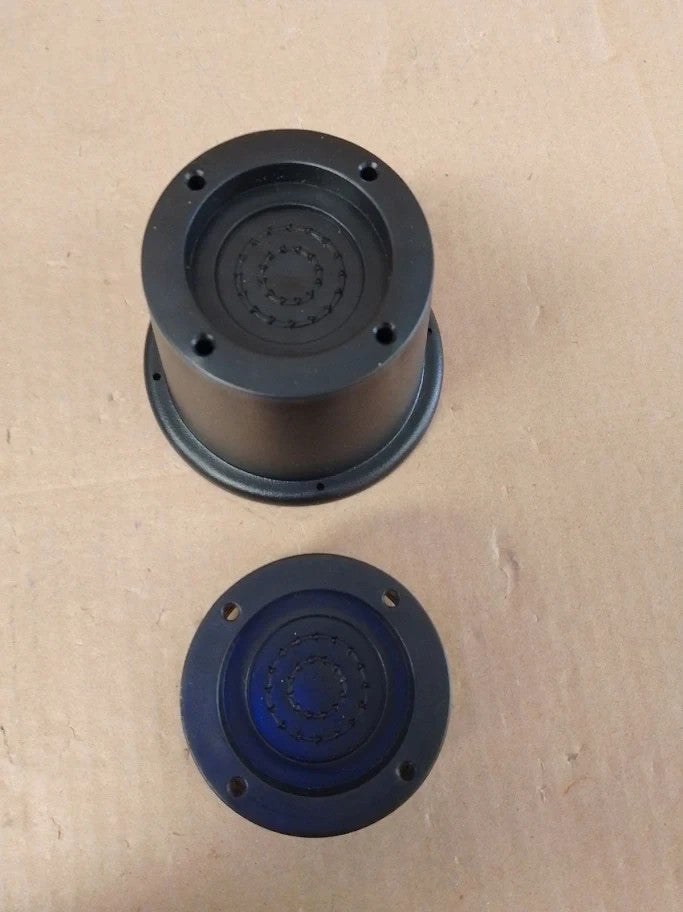 Pohove Round Bed Risers 4pc Chair Furniture Raisers 3.3in Table Leg New