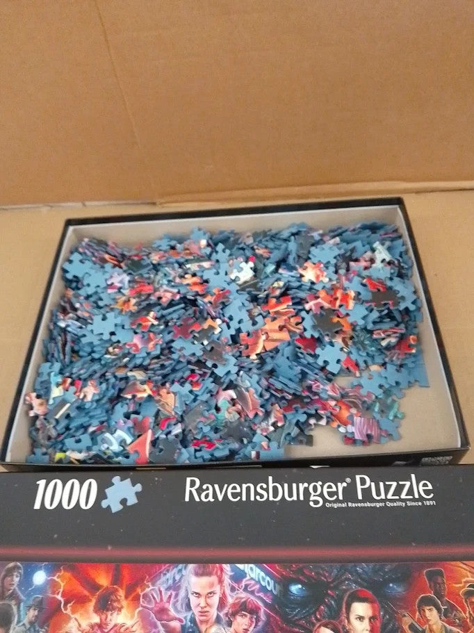 Ravensburger Stranger Things 1000 Piece Panoramic Jigsaw Puzzle Adults 12+