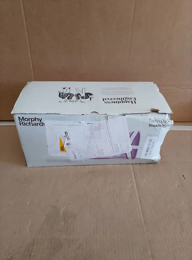 Morphy Richards TurboGlide Steam Iron Ceramic Non stick Soleplate 400ml 2800w