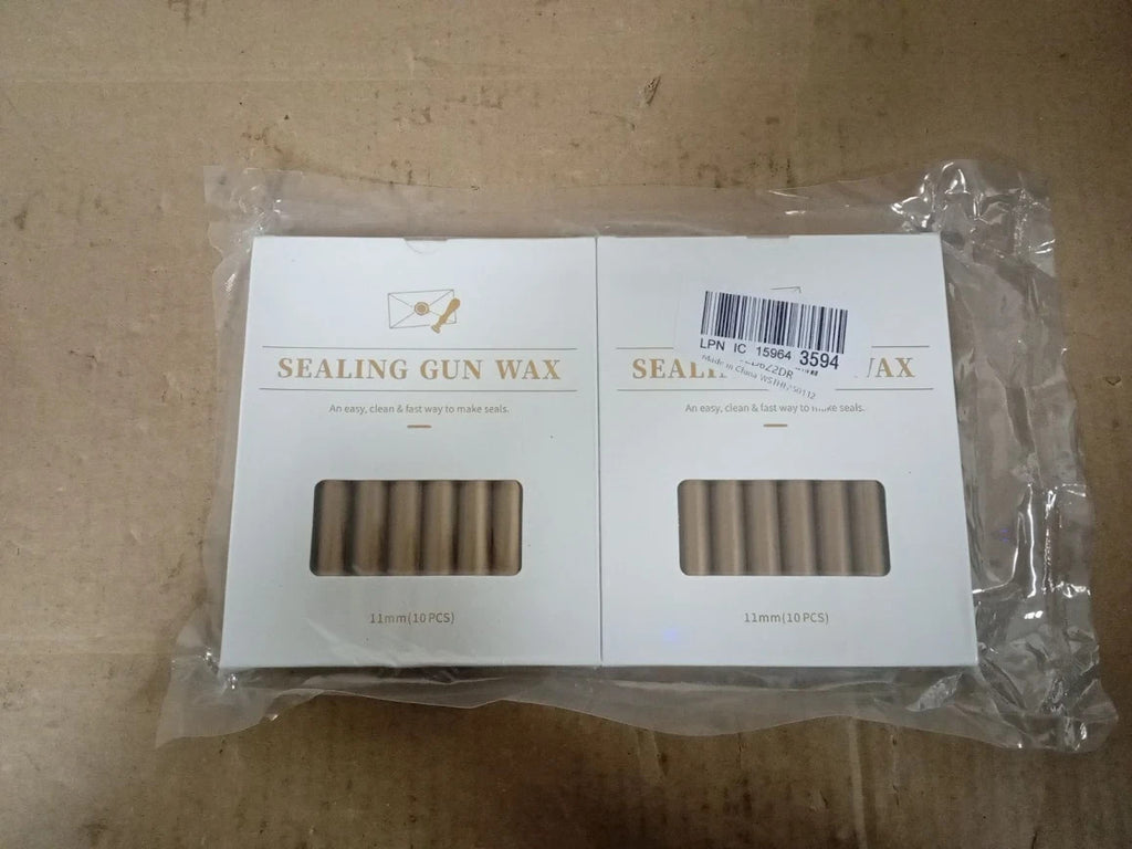 Tomgenrine Glue Gun Sealing Wax Sticks Ideal Wax Seals Letters Bronze Gold New