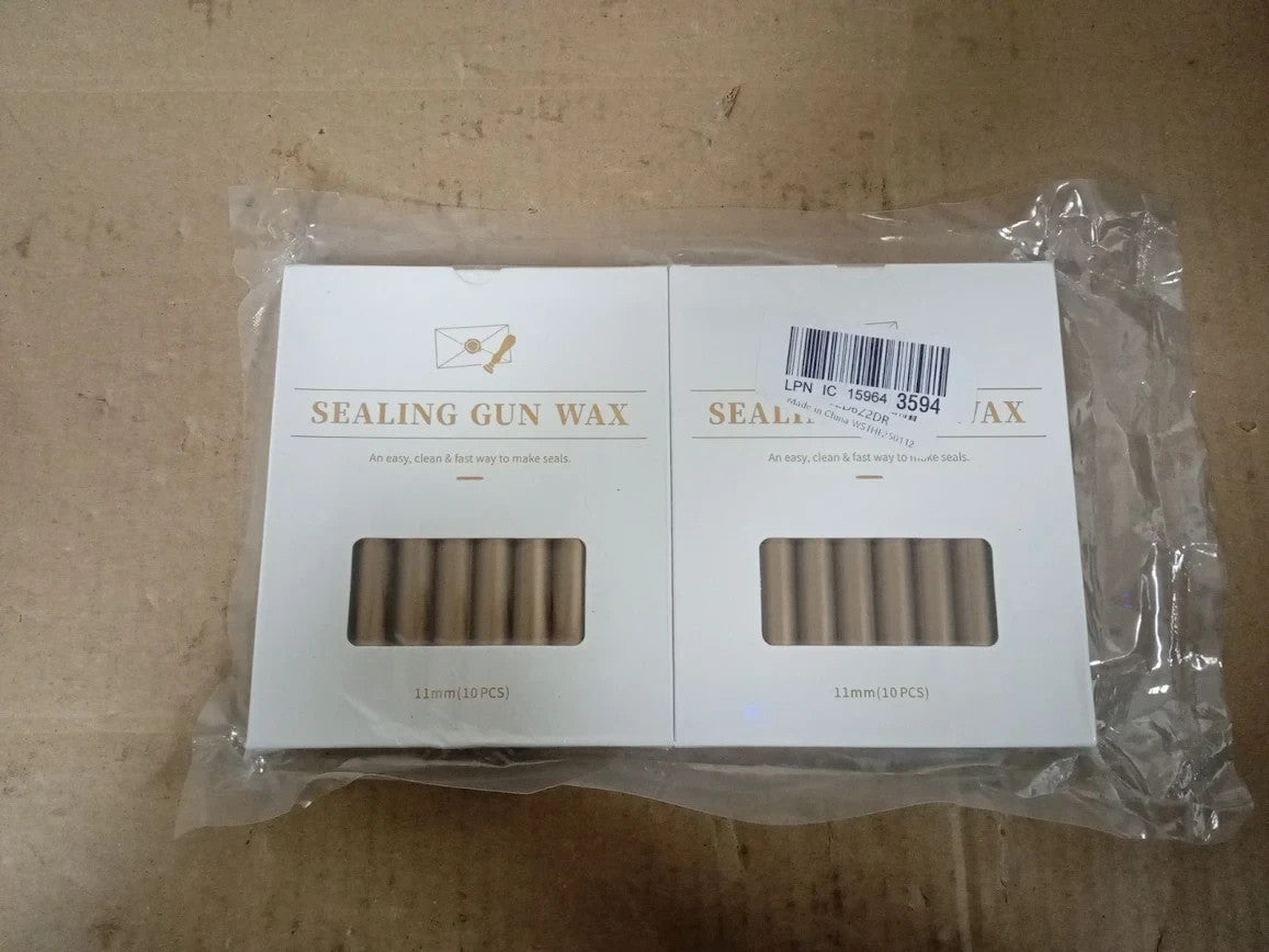 Tomgenrine Glue Gun Sealing Wax Sticks Ideal Wax Seals Letters Bronze Gold New