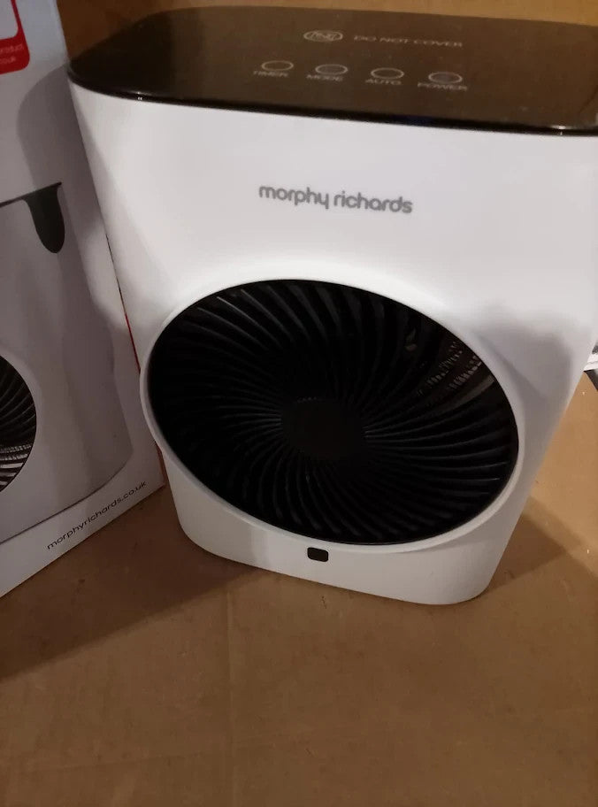 Morphy Richards Heat Flux 2000W Upright Fan Heater Remote Control Anti Freez New