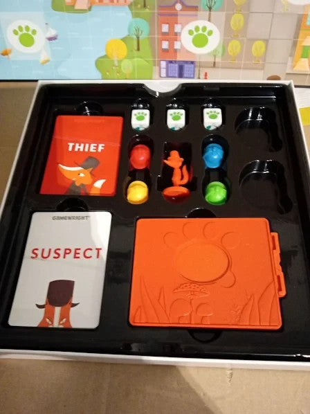 Gamewright Outfoxed Board Game 2-4 Players 20 Minutes Playing Time 5+ New