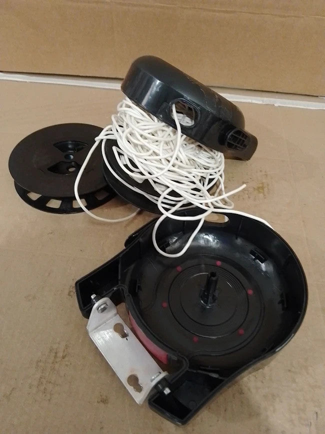 Ram 30m Retractable Reel Clothes Lines Washing Line Twin Cable Mounted