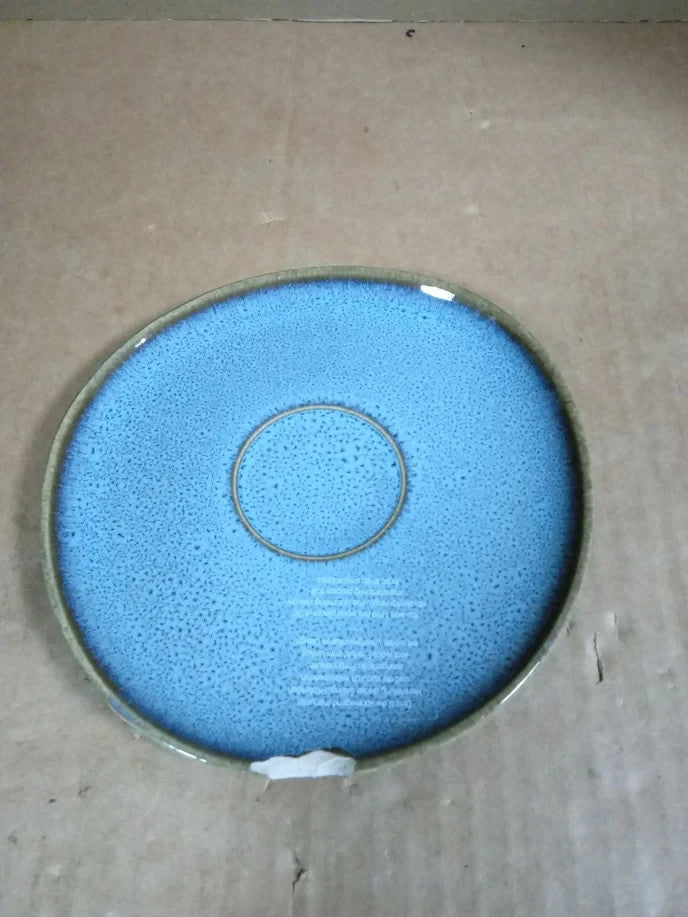 Like by Villeroy Boch Lave Glacé Coffee Stoneware Saucer Dishwasher Safe Green