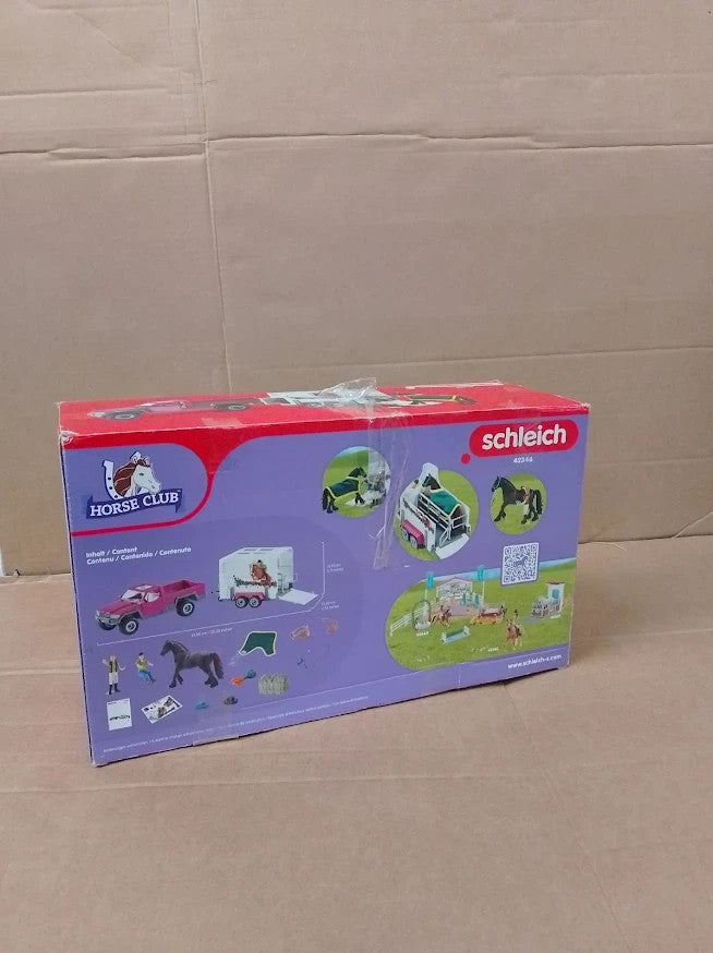 Schleich Horse Club Trailer Truck Set Rider Figures Toy 42346 Quality Design New