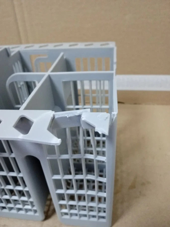Paxanpax Pld1591 Compatible Grey Cutlery Basket Indesit Hotpoint Fdf Fdl Lbf