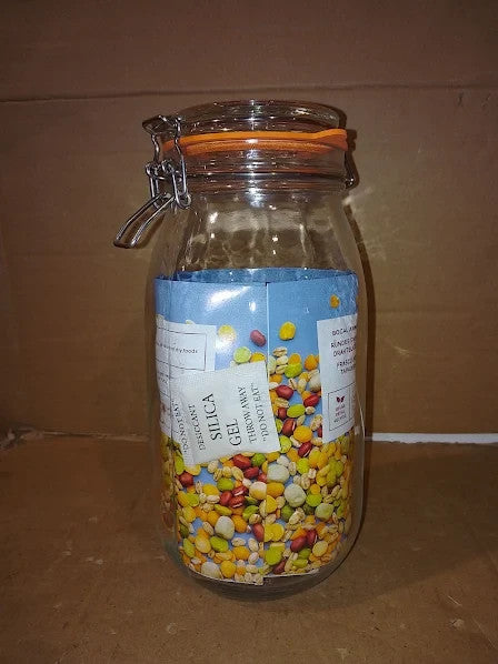Kilner Clip Top Jar 2L  Airtight Glass Storage Preserving 5.39x4.88x10.04in