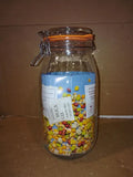 Kilner Clip Top Jar 2L  Airtight Glass Storage Preserving 5.39x4.88x10.04in