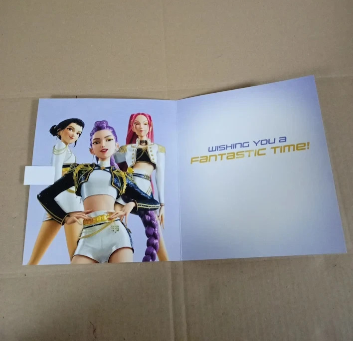 KPOP Birthday Card Is Gonna Be Golden Greeting Official Licensed Product New