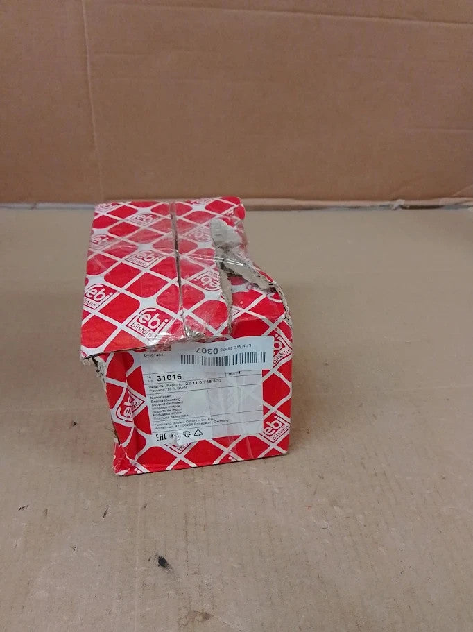 Febi Bilstein 31016 Engine Mounting Aluminium 19x12.5x12cm Pack Of One New