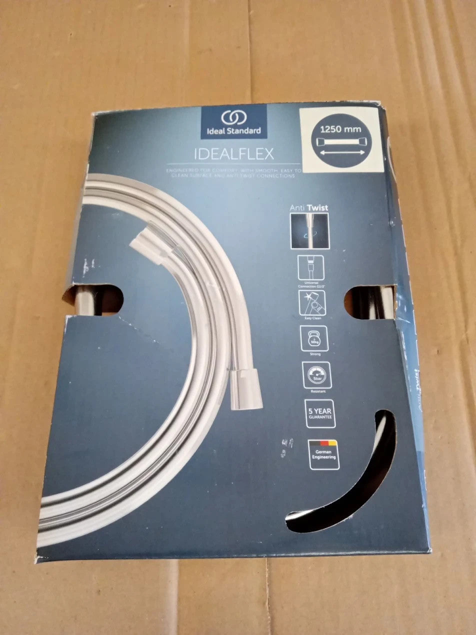 Shower Hose Ideal Standard Idealflex Universal 1.25m Chrome BE125AA Flexible