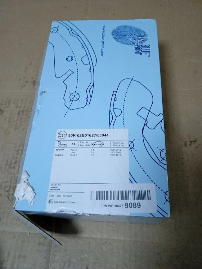 Blue Print ADT34159 Brake Shoe Kit Original Equipment Replacement New