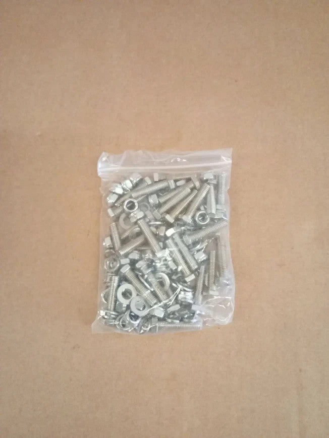 30pc M6 Bolts Nuts Assortment Kit 6mx25mm Hex Head Screws 304 Stainless New