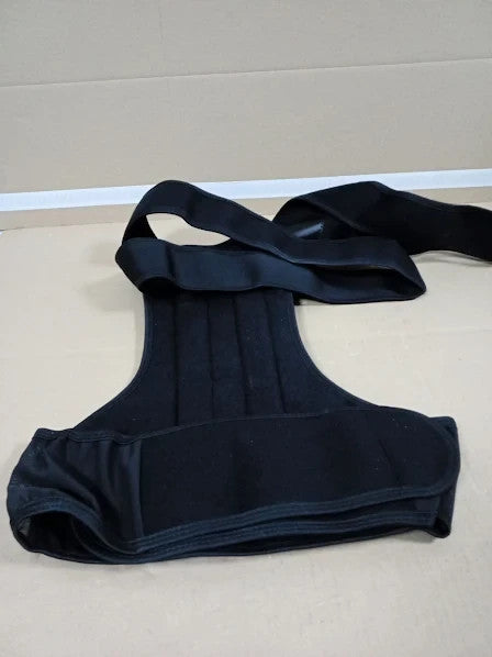UIOF Posture Corrector Breathable Back Support Belt Neck Shoulder Large New