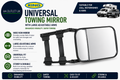 Ring Universal Towing Mirror Large Adjustable Arms Suitable 4x4s Motorhomes Vans