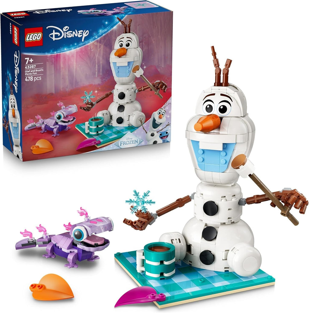 LEGO Disney Frozen Olaf Brunis Picnic Fun Toy Snowman Figure 43287 Age 7+