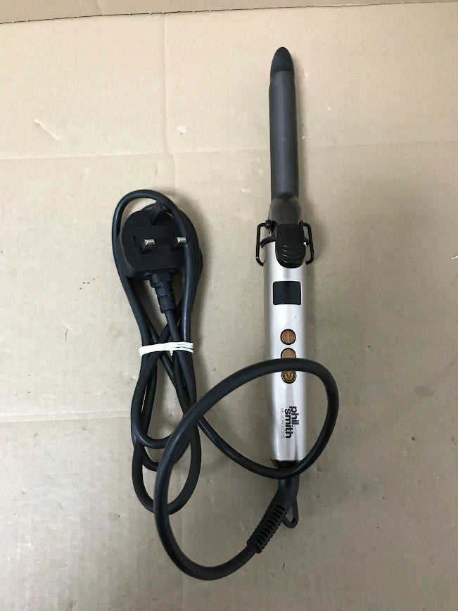 Phil Smith Glamgold 19mm Curling Tong RH806 LED Display Tighter Curls