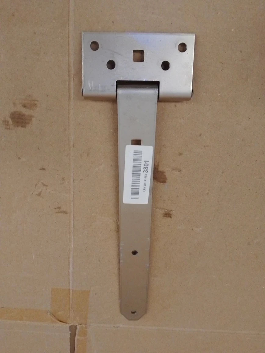 Alberts 326142 Tee Hinge Riveted Pin Stainless Steel Strip 292x34mm