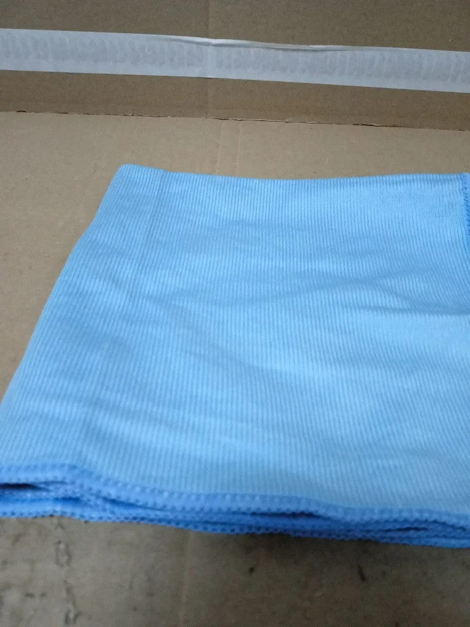 Nilco Professional Glass Cleaning Cloth Streak Lint Free Microfibre Cloth New