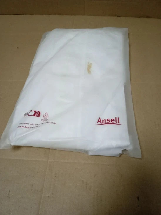 Ansell AlphaTec 1500 Model 138 Disposable Work Overall Hood Chemical New