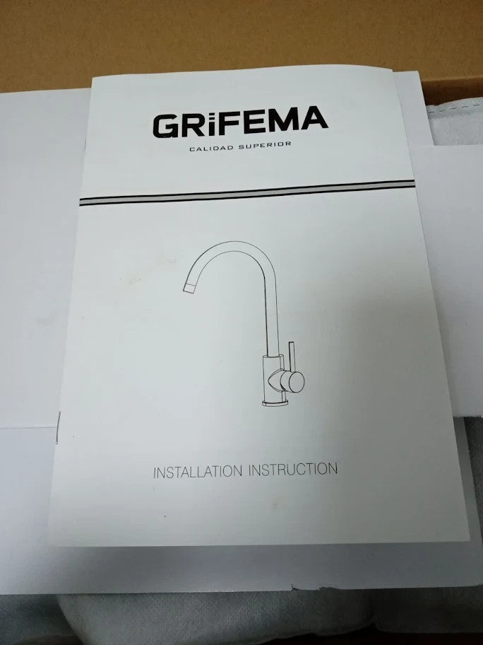 GRIFEMA G4008B Black Kitchen Tap Mixer Sink Taps 360 Degree Flexible Spout New
