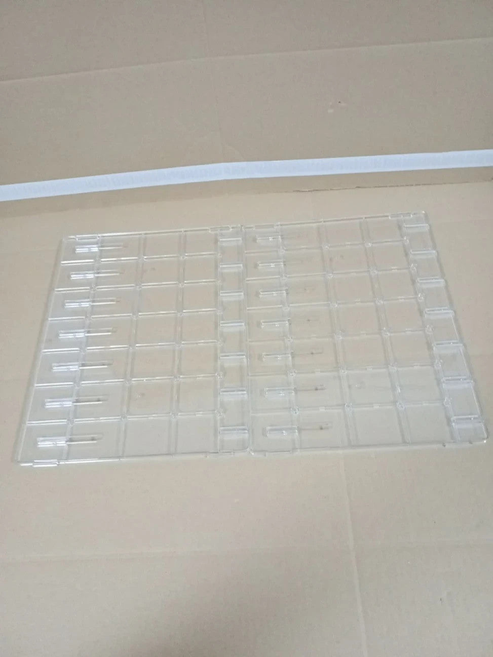 Adjustable Handbag Storage Organiser 8 Pieces Acrylic Shelf Dividers Wardrobes