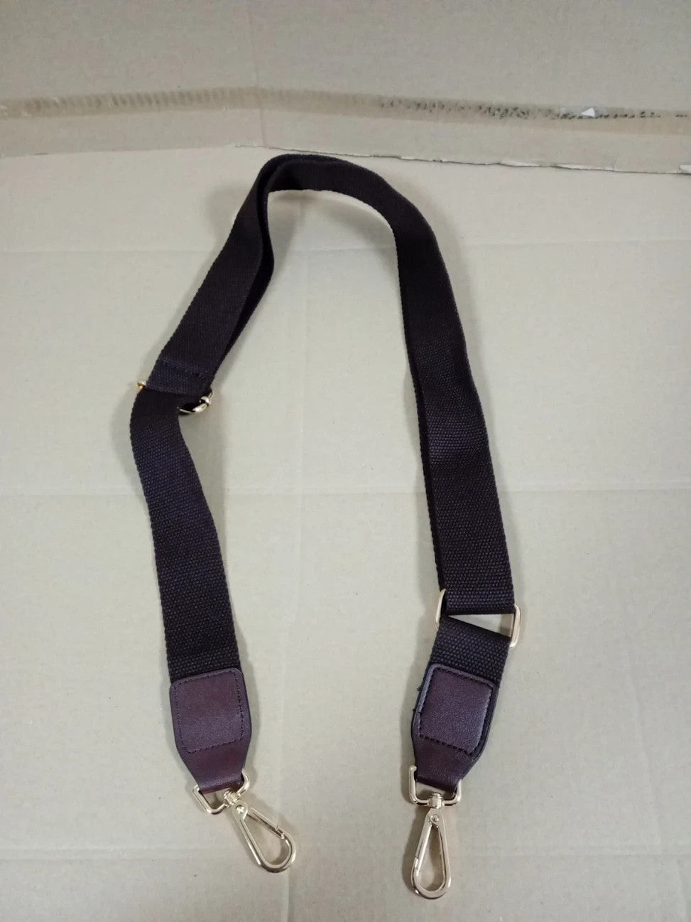 QIUTIMIY Canvas Adjustable Replacement Strap Wide Shoulder Bag Belt Metal New