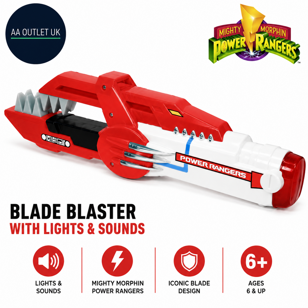 Playmates Mighty Morphin Power Rangers Blade Blaster With Lights & 20 Sounds